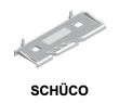 Glasfalzeinlagen für SCHÜCO
